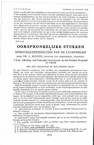 Eerste pagina van het artikel zoals het is gepubliceerd in het tijdschrift