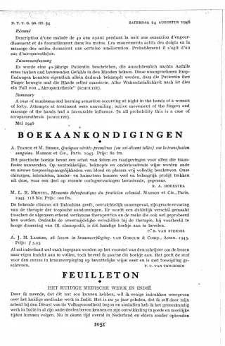 Eerste pagina van het artikel zoals het is gepubliceerd in het tijdschrift