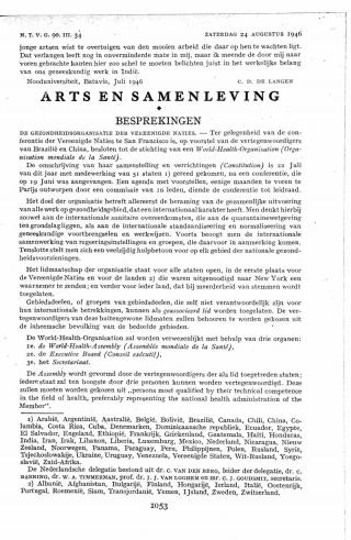 Eerste pagina van het artikel zoals het is gepubliceerd in het tijdschrift