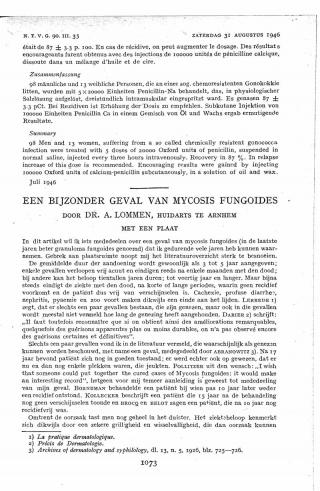 Eerste pagina van het artikel zoals het is gepubliceerd in het tijdschrift