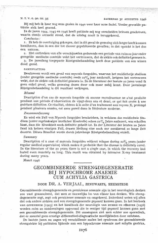 Eerste pagina van het artikel zoals het is gepubliceerd in het tijdschrift