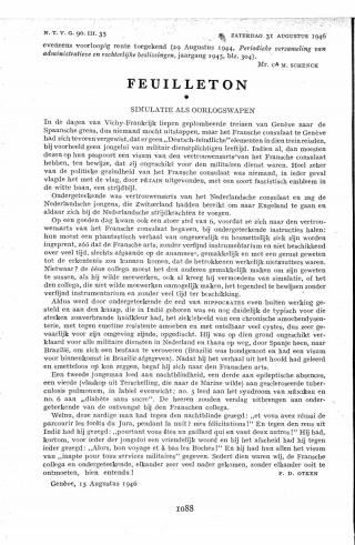 Eerste pagina van het artikel zoals het is gepubliceerd in het tijdschrift