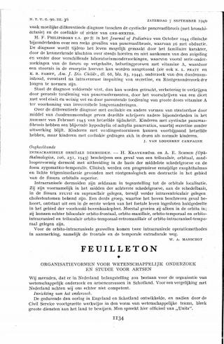 Eerste pagina van het artikel zoals het is gepubliceerd in het tijdschrift