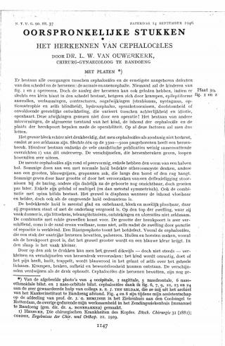 Eerste pagina van het artikel zoals het is gepubliceerd in het tijdschrift