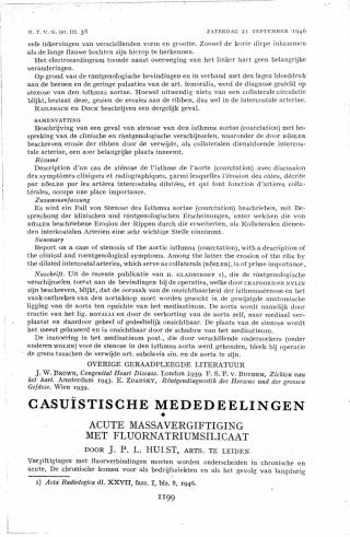 Eerste pagina van het artikel zoals het is gepubliceerd in het tijdschrift