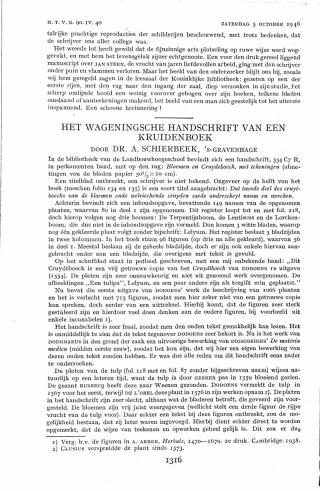 Eerste pagina van het artikel zoals het is gepubliceerd in het tijdschrift