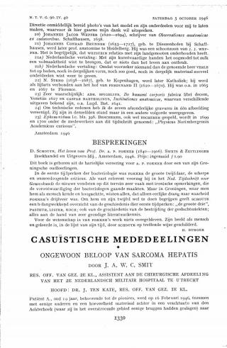 Eerste pagina van het artikel zoals het is gepubliceerd in het tijdschrift