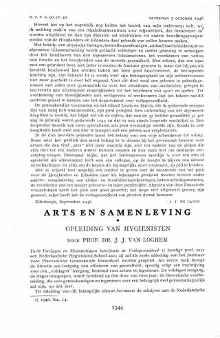 Eerste pagina van het artikel zoals het is gepubliceerd in het tijdschrift