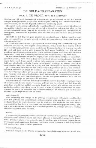 Eerste pagina van het artikel zoals het is gepubliceerd in het tijdschrift