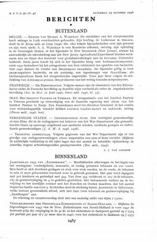 Eerste pagina van het artikel zoals het is gepubliceerd in het tijdschrift