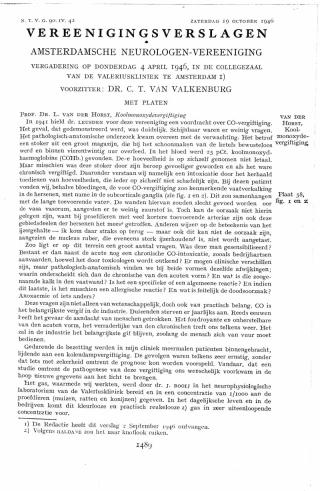 Eerste pagina van het artikel zoals het is gepubliceerd in het tijdschrift