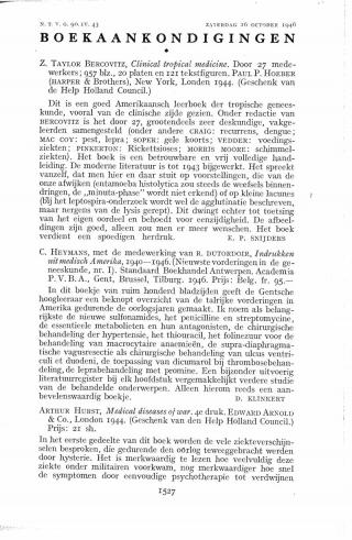 Eerste pagina van het artikel zoals het is gepubliceerd in het tijdschrift