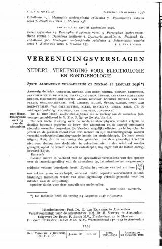 Eerste pagina van het artikel zoals het is gepubliceerd in het tijdschrift
