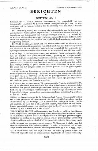 Eerste pagina van het artikel zoals het is gepubliceerd in het tijdschrift