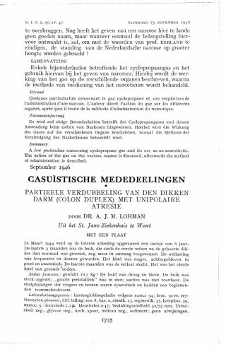 Eerste pagina van het artikel zoals het is gepubliceerd in het tijdschrift