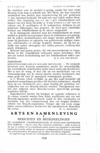 Eerste pagina van het artikel zoals het is gepubliceerd in het tijdschrift