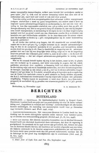 Eerste pagina van het artikel zoals het is gepubliceerd in het tijdschrift