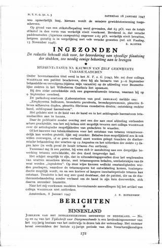 Eerste pagina van het artikel zoals het is gepubliceerd in het tijdschrift