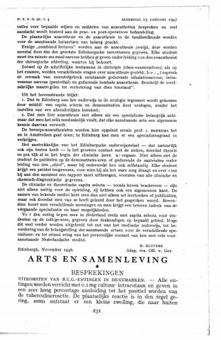 Eerste pagina van het artikel zoals het is gepubliceerd in het tijdschrift