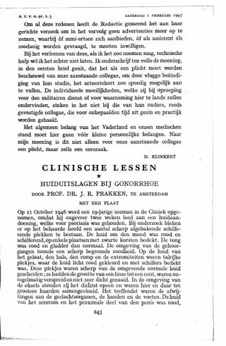 Eerste pagina van het artikel zoals het is gepubliceerd in het tijdschrift