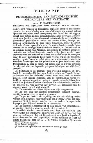 Eerste pagina van het artikel zoals het is gepubliceerd in het tijdschrift