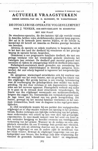 Eerste pagina van het artikel zoals het is gepubliceerd in het tijdschrift