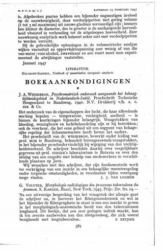 Eerste pagina van het artikel zoals het is gepubliceerd in het tijdschrift