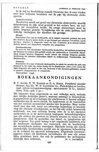 Eerste pagina van het artikel zoals het is gepubliceerd in het tijdschrift