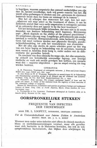 Eerste pagina van het artikel zoals het is gepubliceerd in het tijdschrift