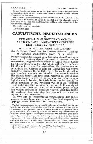 Eerste pagina van het artikel zoals het is gepubliceerd in het tijdschrift