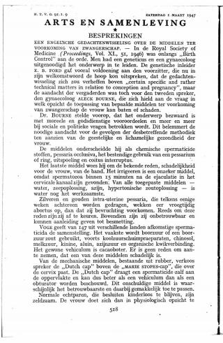 Eerste pagina van het artikel zoals het is gepubliceerd in het tijdschrift