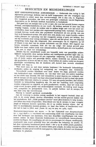 Eerste pagina van het artikel zoals het is gepubliceerd in het tijdschrift