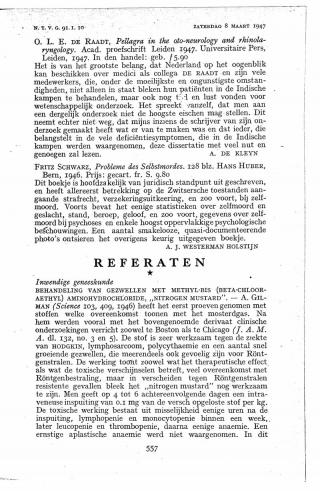 Eerste pagina van het artikel zoals het is gepubliceerd in het tijdschrift