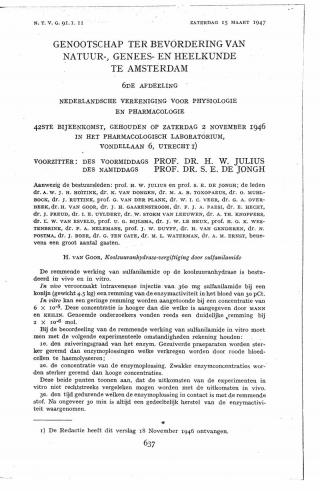 Eerste pagina van het artikel zoals het is gepubliceerd in het tijdschrift