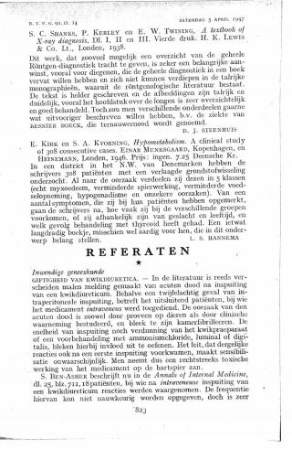 Eerste pagina van het artikel zoals het is gepubliceerd in het tijdschrift