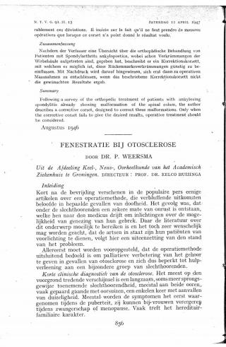 Eerste pagina van het artikel zoals het is gepubliceerd in het tijdschrift