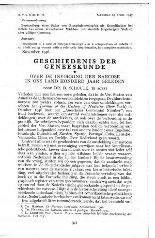 Eerste pagina van het artikel zoals het is gepubliceerd in het tijdschrift