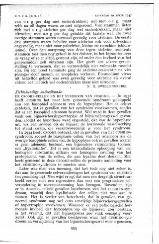 Eerste pagina van het artikel zoals het is gepubliceerd in het tijdschrift