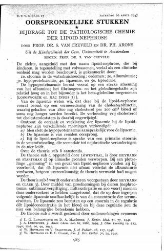 Eerste pagina van het artikel zoals het is gepubliceerd in het tijdschrift