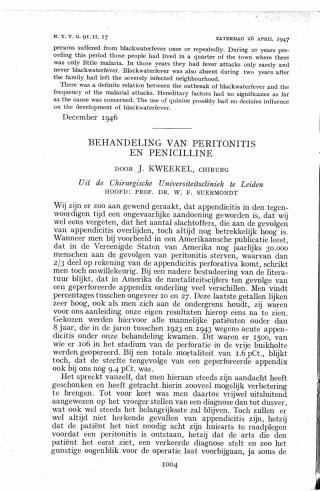 Eerste pagina van het artikel zoals het is gepubliceerd in het tijdschrift