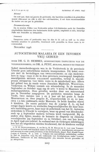 Eerste pagina van het artikel zoals het is gepubliceerd in het tijdschrift