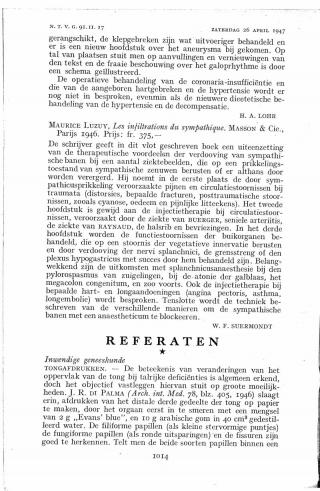 Eerste pagina van het artikel zoals het is gepubliceerd in het tijdschrift