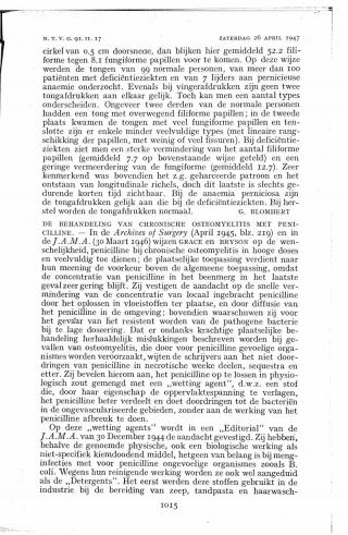 Eerste pagina van het artikel zoals het is gepubliceerd in het tijdschrift