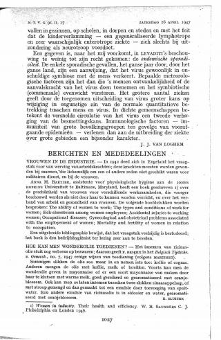 Eerste pagina van het artikel zoals het is gepubliceerd in het tijdschrift