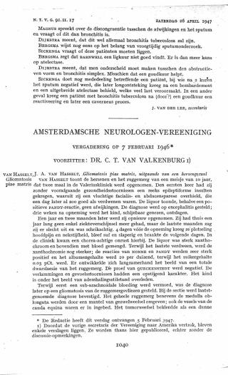 Eerste pagina van het artikel zoals het is gepubliceerd in het tijdschrift