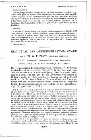 Eerste pagina van het artikel zoals het is gepubliceerd in het tijdschrift