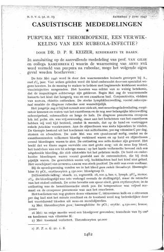 Eerste pagina van het artikel zoals het is gepubliceerd in het tijdschrift