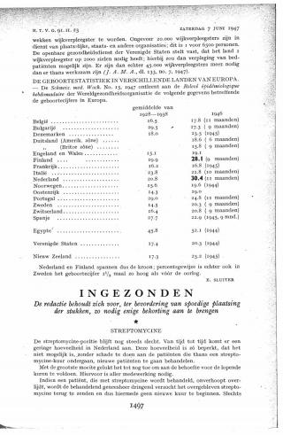 Eerste pagina van het artikel zoals het is gepubliceerd in het tijdschrift