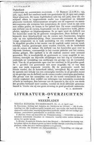 Eerste pagina van het artikel zoals het is gepubliceerd in het tijdschrift