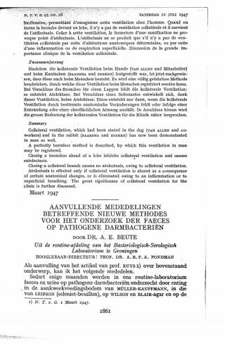 Eerste pagina van het artikel zoals het is gepubliceerd in het tijdschrift